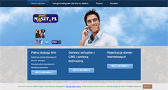 Desktop Screenshot of maszt.pl